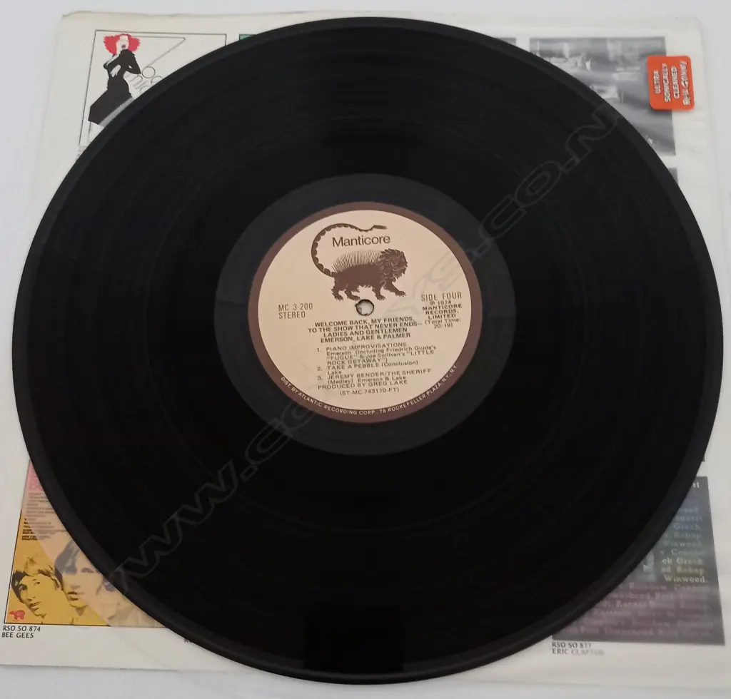 Emerson, Lake & Palmer, Welcome Back My Friends To The Show That Never Ends - Ladies And Gentlemen, (Triple Album) Image 1++